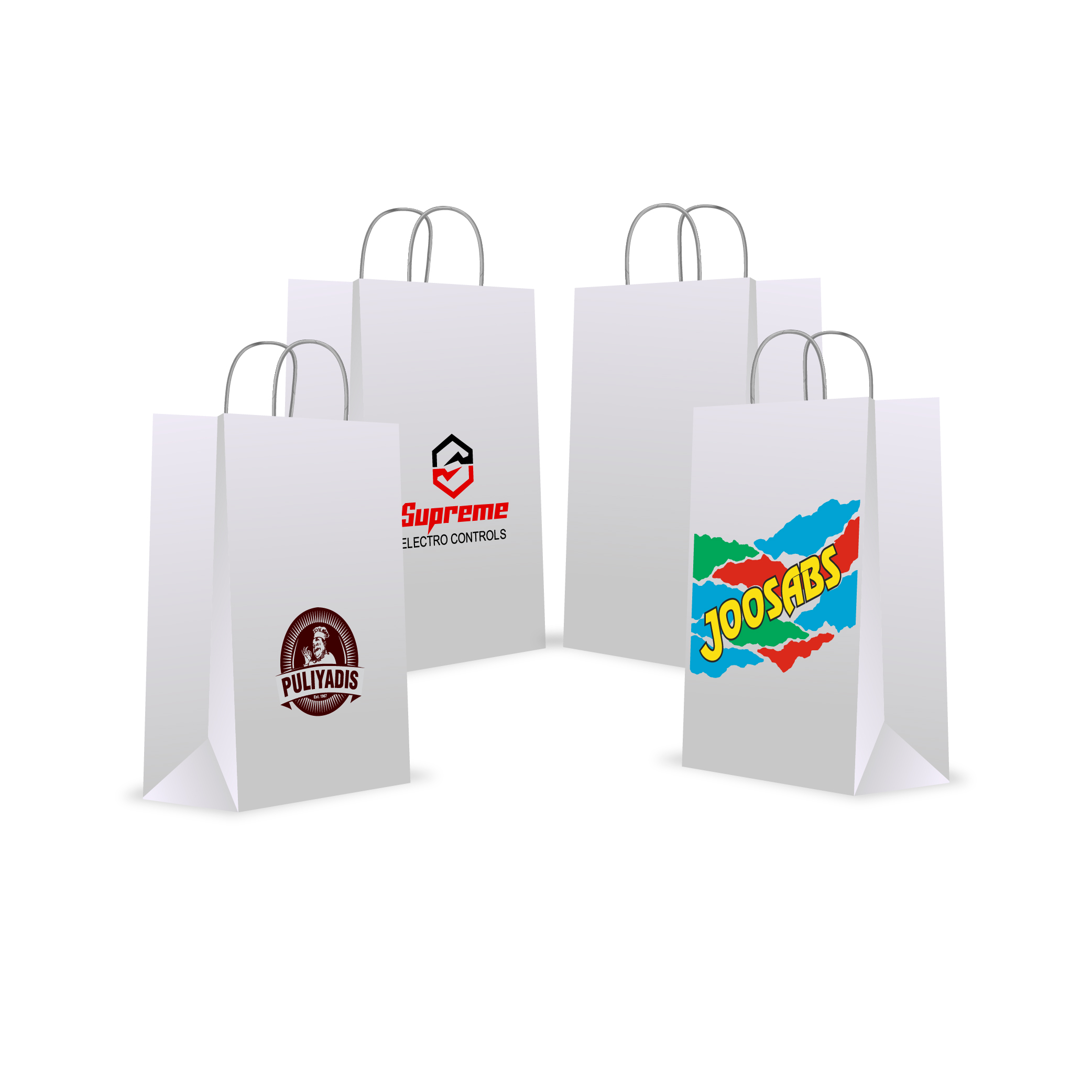 Paper Bag Micro White